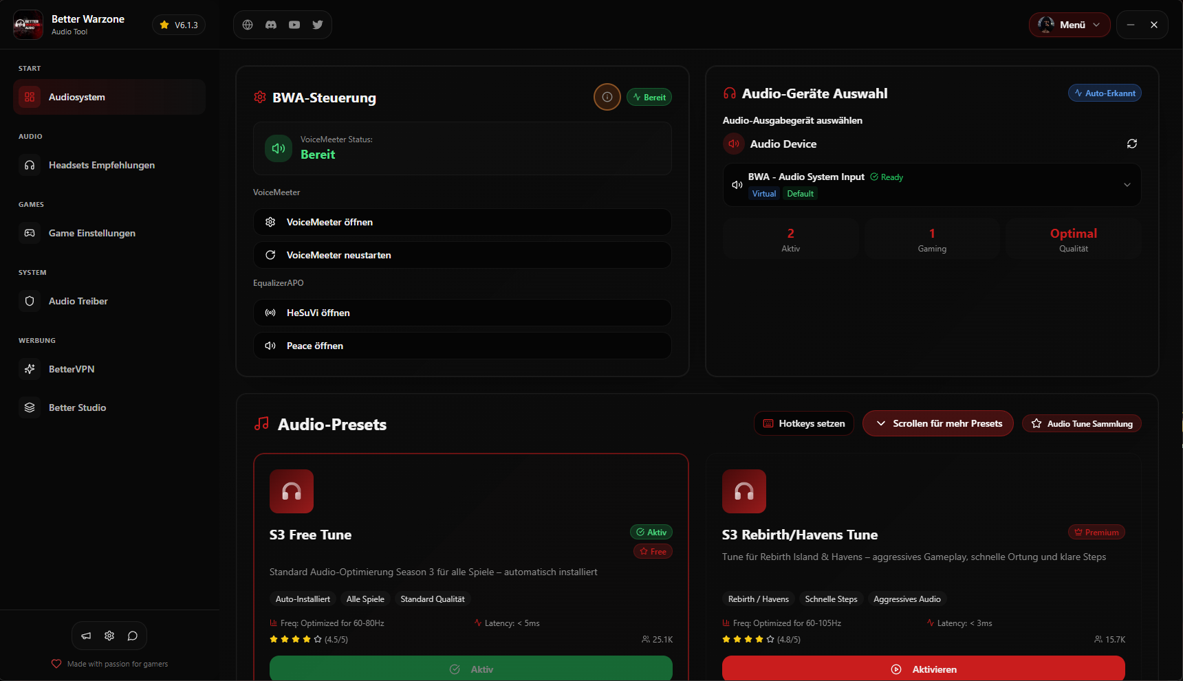 Better Warzone Audio